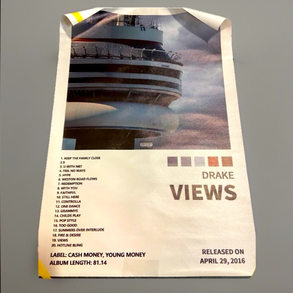 Drake 'Views' Album Poster 2016